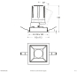 EVN LED Deckeneinbau ws F03R09SM1830L38D 