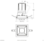 EVN LED Deckeneinbau ws F03R09SM1830L38P 