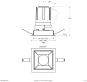 EVN LED Deckeneinbau ws F03R09SM2530L15D 