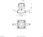 EVN LED Deckeneinbau ws F04R09SM0627L24D 