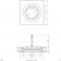 EVN LED-Einbauleuchte starr    L24300102 