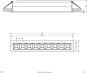 EVN LED Deckeneinbau rechteckig  P201802 