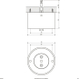 EVN Power-LED-Anbauleuchte starr P318302 