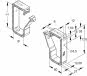 Kleinhuis Sammelhalter 105x45mm   1712/2 