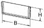 NIED GFK-Enddeckel, 80x150   KKKE 80.150 