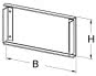 NIED GFK-Enddeckel, 53x150   ULKE 53.150 