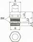 OBO V-TEC VM25 MS Kabelverschraubung M25 