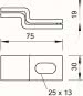 OBO WB 30 75 A2 Wandbügel 