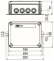 OBO T160ED 10A Kabelabzweigkasten 