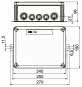 OBO T250ED 4x24AD Kabelabzweigkasten 