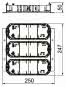 OBO MS3 3UT4 Montageset Schwerlast m.3 