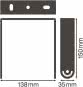 Ledvance HB BRACKET 87 147 190 210W 