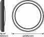 LEDV SMART+ WiFi Orbis Frame Deckenl. 