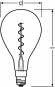 Osram 1906 LED BGRP 5W/820 230V S FIL 