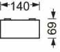   cubus-RSAGC-1200 LED 2400lm 840 ET, vw 