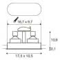 SLV HORN double QPAR51           1006122 