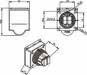 TG LWL FlanschKupplung 2xSC  J08084A0000 