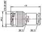 TEGA TNC-Kabelstecker 75Ohm    100023816 