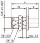 TG N-Kabeleinbaubuchse       J01021A0092 