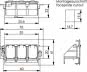 TEGA Modulaufnahme 55x41 3fach 100022170 