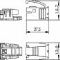 TEGA STX Knickschutztülle    H86011A0006 