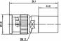 TEGA BNC-Kabelstecker        J01000A0060 