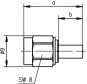 TG SMA-Kabelstecker CR 50    J01150A0049 