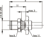 TG SMA-Einbaubuchse Cr Au G7   100024666 