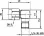 TG SMA-Winkelkupplung AU (M- J01154A0021 