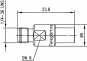 TEGA Adapter SMA-SMB (F-F)   J01155A0041 