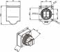 TG LWL FlanschKupplung 2xSC  J08084A0000 