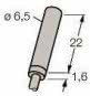 Turck Induktiver Sensor  BI1,5-EH6,5K-Y1 