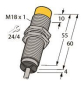 Turck Induktiver Sensor     NI10-M18-LIU 