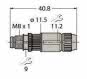 Turck Rundsteckverbinder M8x1  HAS5131-0 