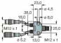 TURCK     VB2-FSW/RSSW-RKSW455-0,5M-0,5M 