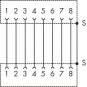 WAGO 289-172 Übergabemodul,RJ-45,RJ-45 