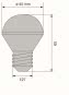 Werma LED-Lampe E27 24VAC/DC    95622075 