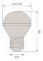 Werma LED-Lampe E27 230VAC rot  95612068 