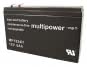 Multipower Blei-Akku   MBL12/6-H MP1224H 