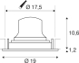 SLV NUMINOS DL XL, Indoor LED    1003750 