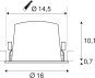 SLV NUMINOS DL XL, Indoor LED    1004040 