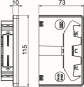 OBO GK-E70110RW Endstück 70x110mm PVC 