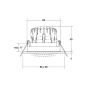 Brumberg LED-Einbaustrahler 230 40488173 