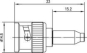 TG BNC-KABELSTECKER CR/CR    J01000A0040 