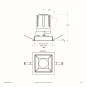 EVN LED Deckeneinbau ws F03R09SM2530L38P 