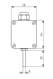 ALRE-IT Außentemperaturfühler   AFHP 100 