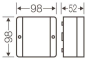 HENS Abzweigkasten 4qmm leer   DE9340 