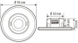 Esylux PD-FLAT 360/8 RW BMS   EP10423031 