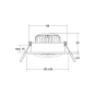 Brumberg LED-Einbaustrahler     41497173 