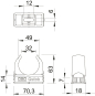 OBO 2955 M50 Quick-Schelle M50 PP 